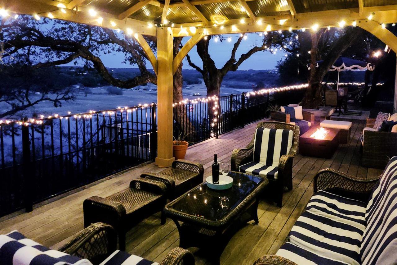 Cliff Side Oasis Villa Spicewood Dış mekan fotoğraf